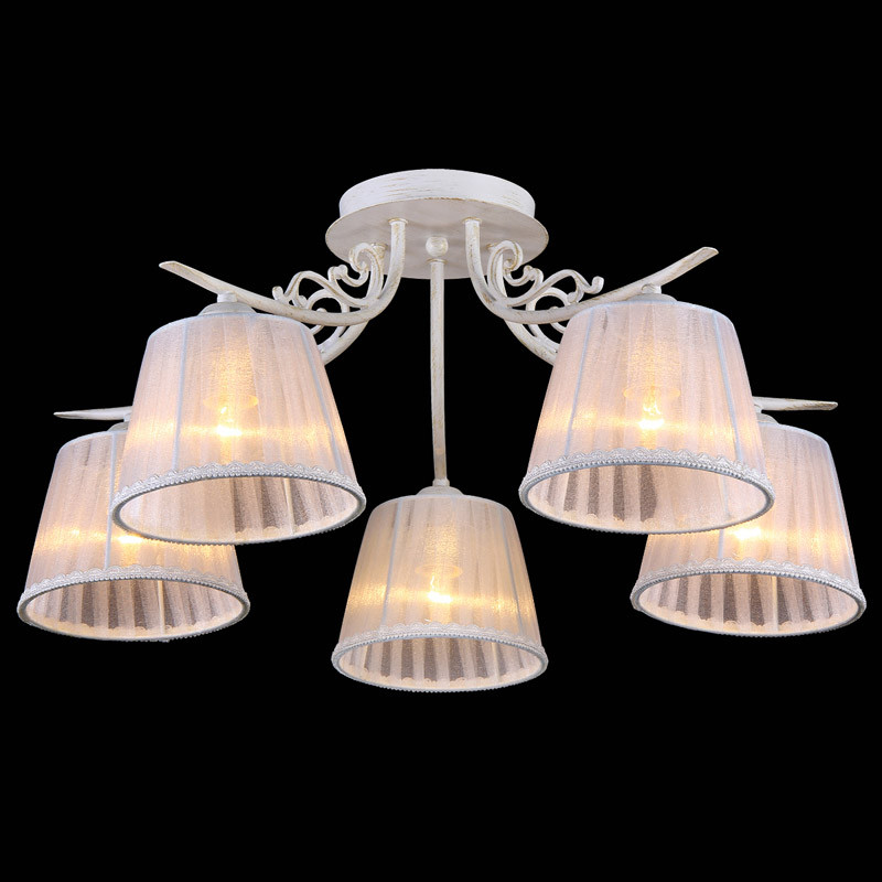 Потолочная люстра Natali Kovaltseva FIRENZE 11422/5C IVORY GOLD