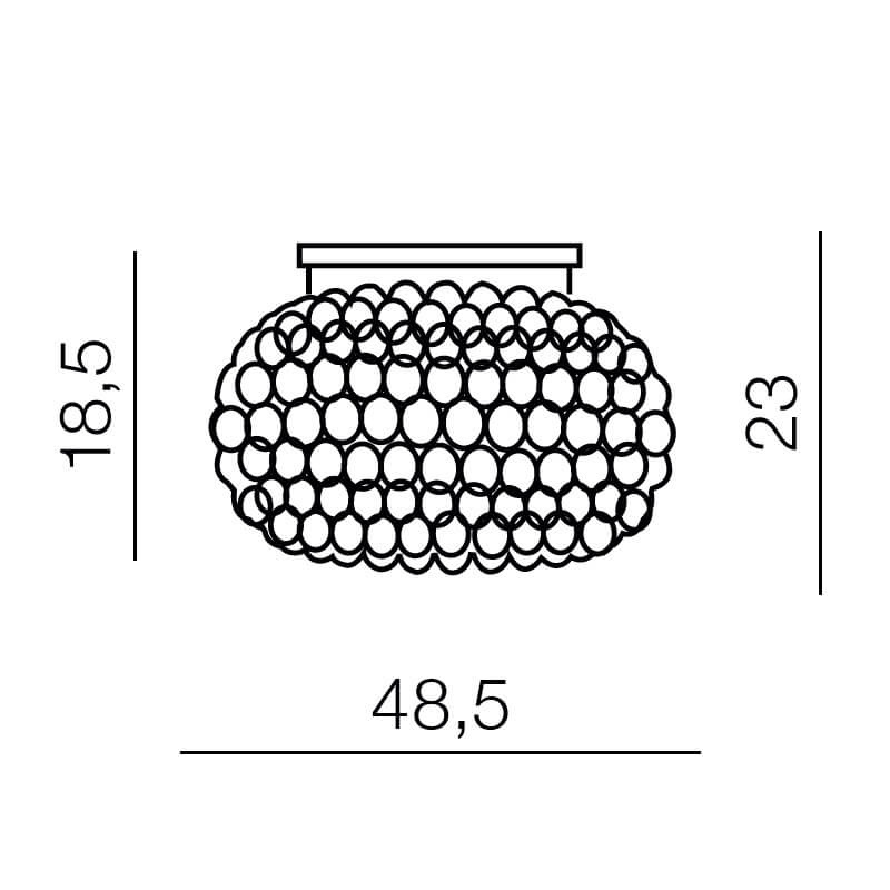 Потолочная люстра Azzardo Acrylio 50 top AZ0053