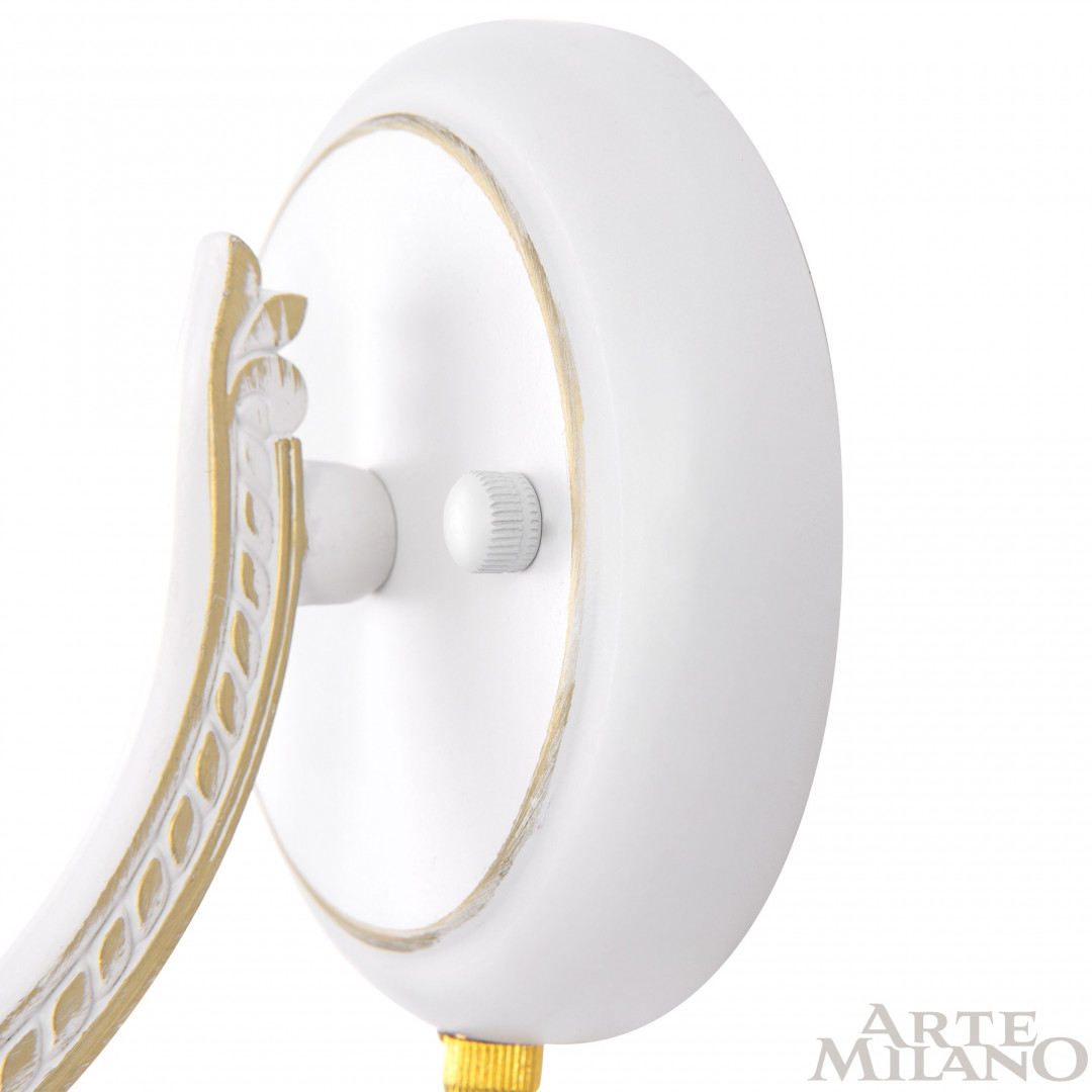 Бра Arte Milano 342837/1W WT+G