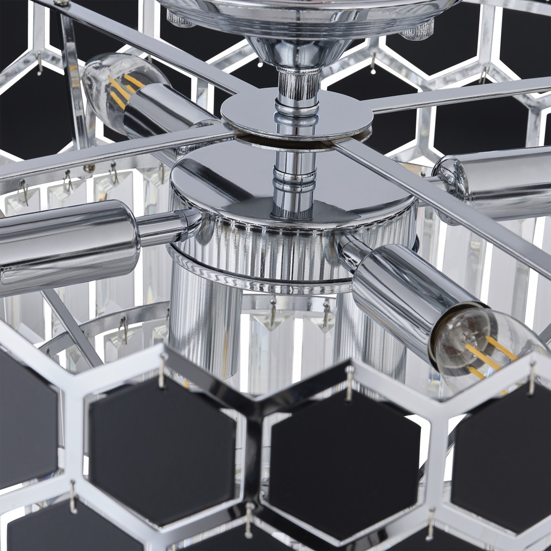 Потолочная люстра Arte Milano Sorrento 375009/4+2/20/480 CR