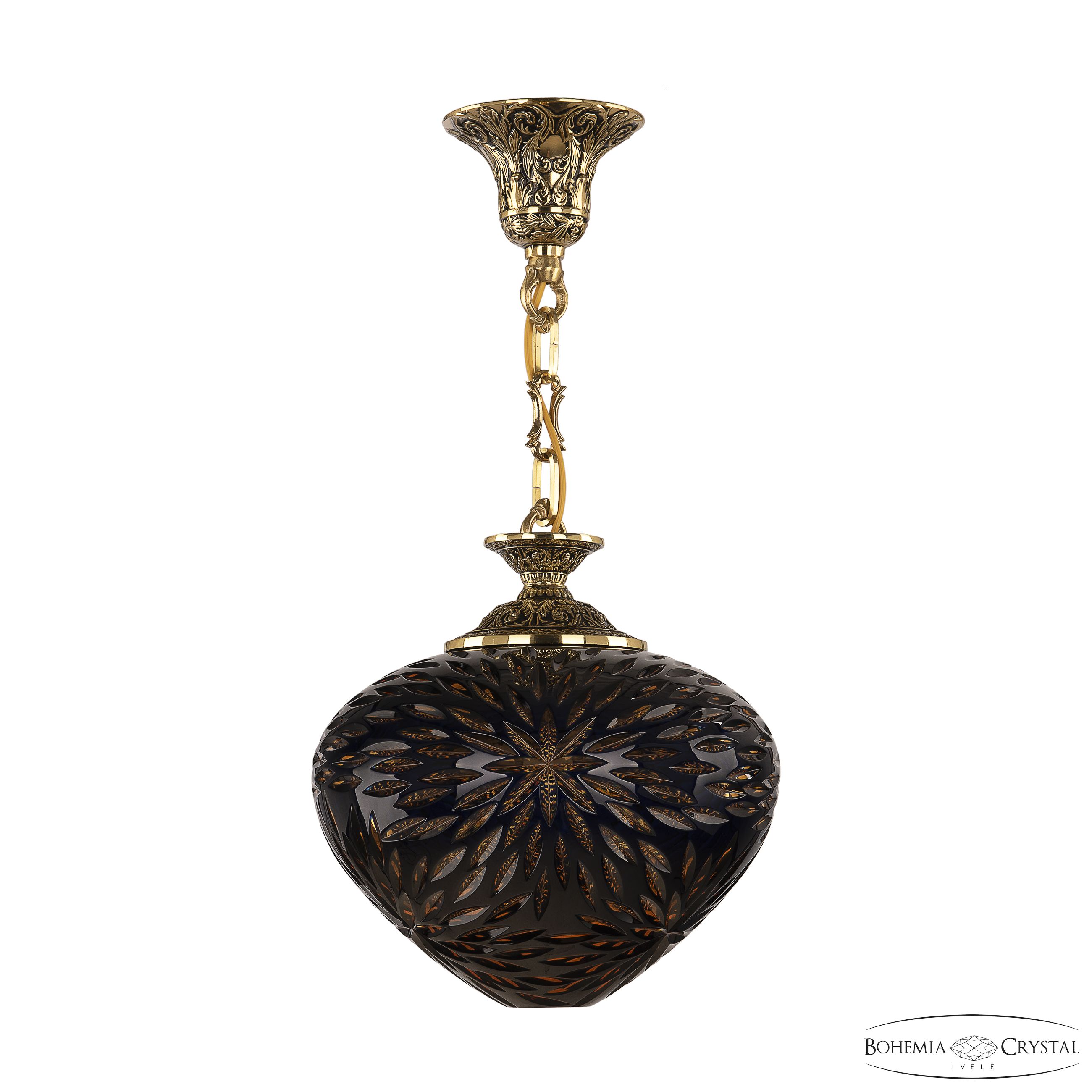 Подвесной светильник Bohemia Ivele Crystal 7003P/23 GB Amber-Blue/H-1A