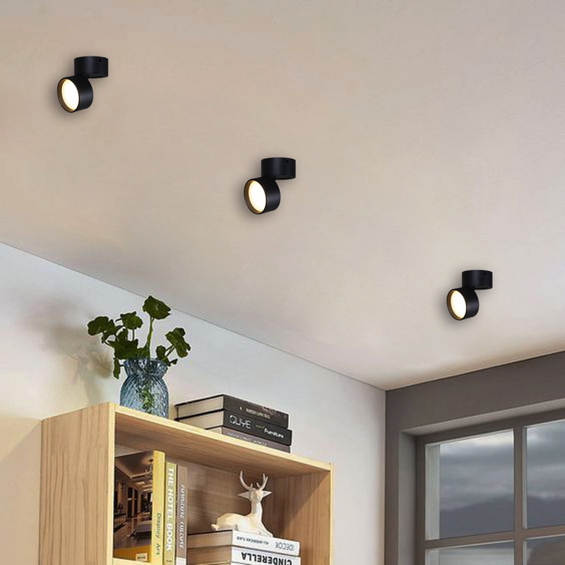 Накладной спот Reluce 53168-9.5-001MZ GX53 BK