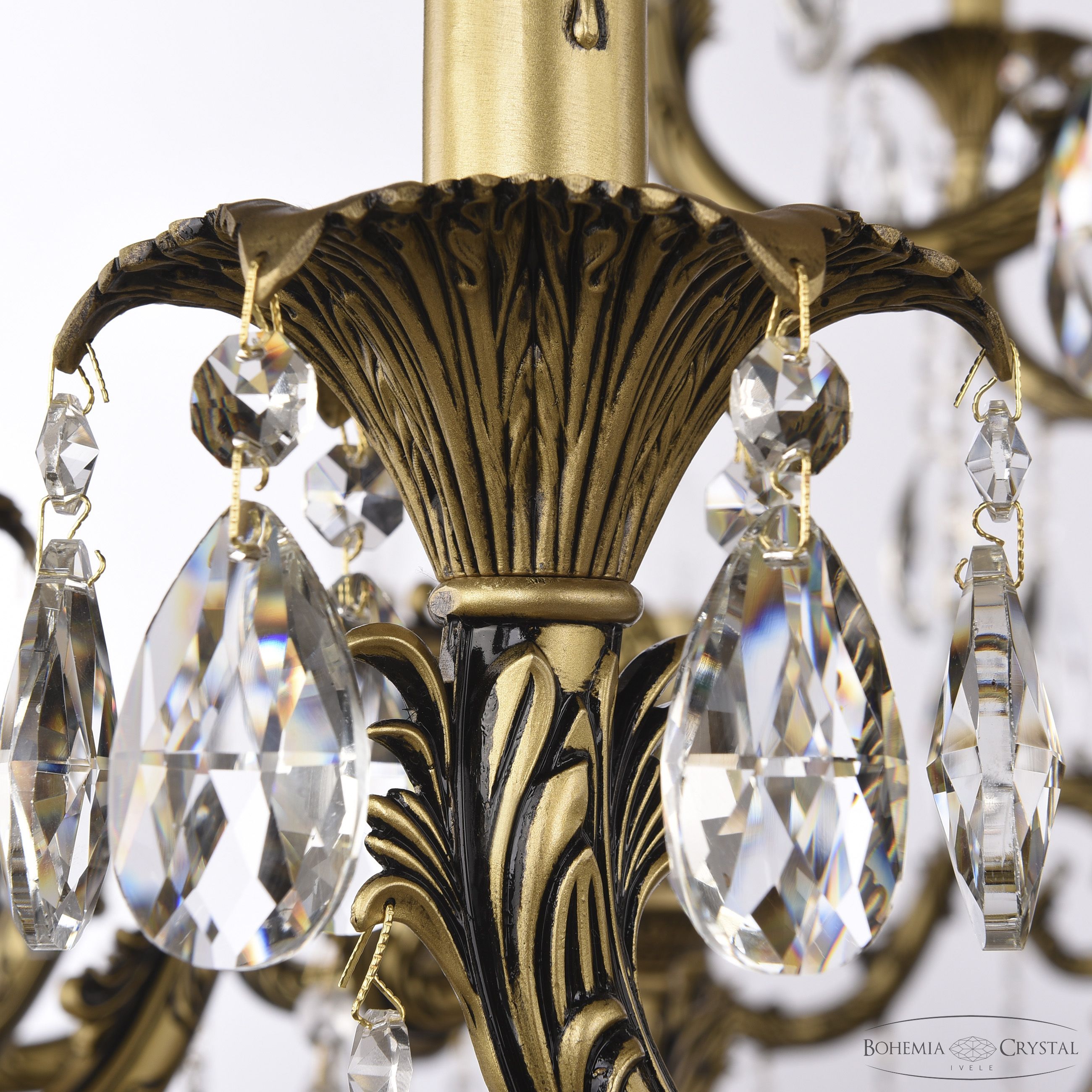 Подвесная люстра Bohemia Ivele Crystal AL79104/16+8+8/550/3d B AGB