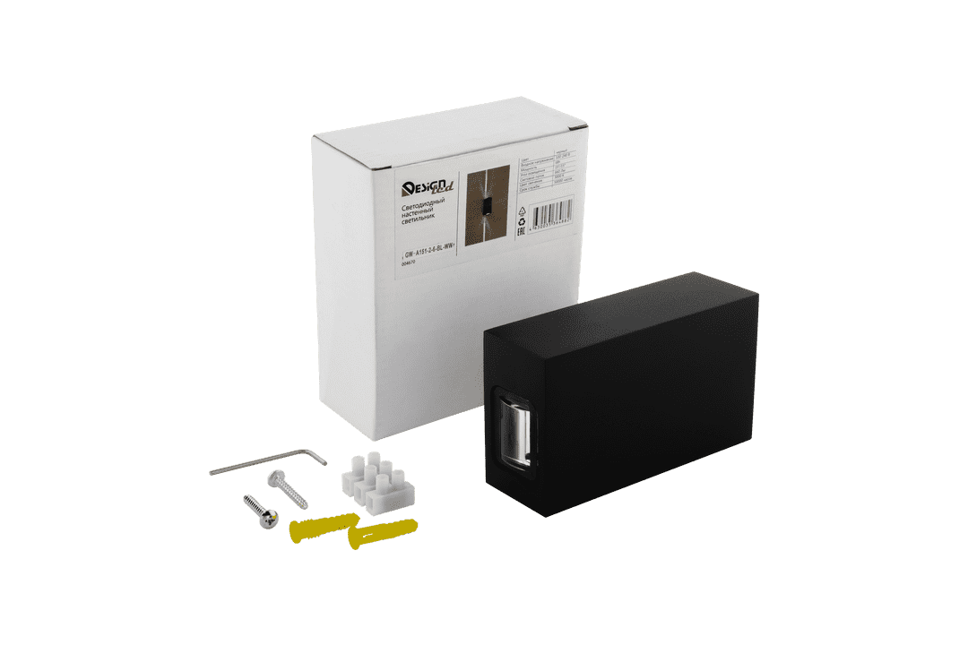 Настенный светильник DesignLed GW-A151-2-6-BL-WW 004670
