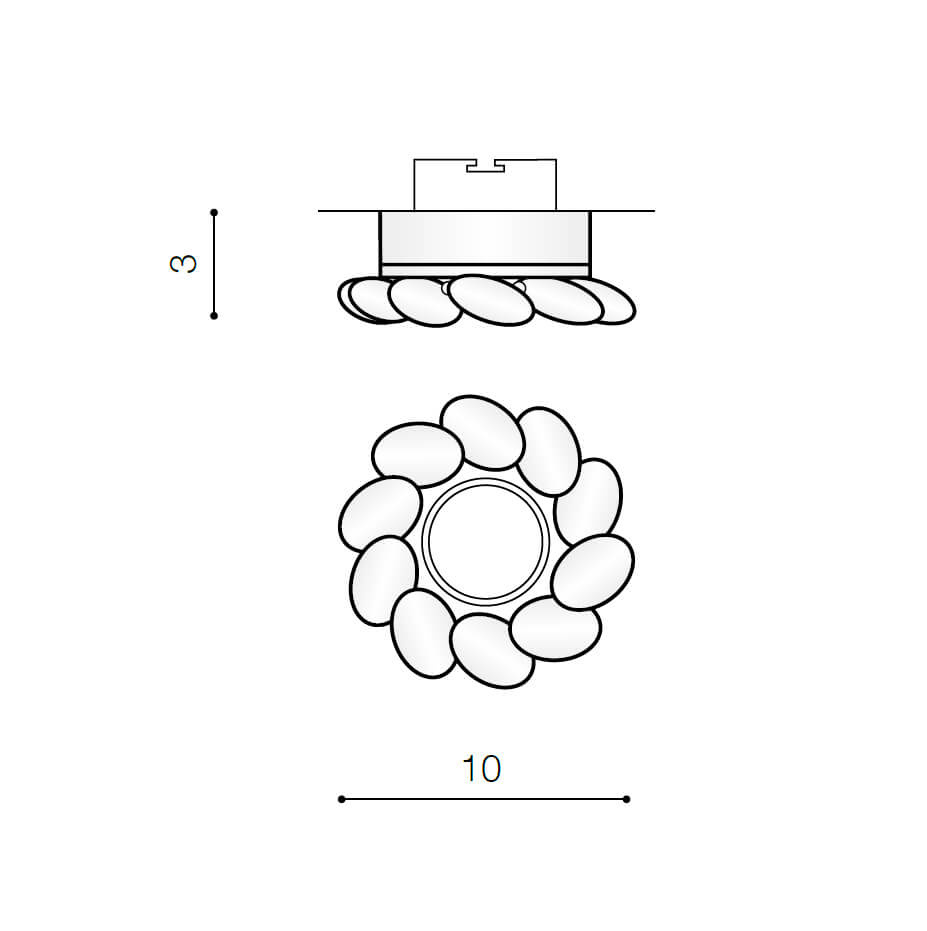 Встраиваемый светильник Azzardo Erika AZ2776