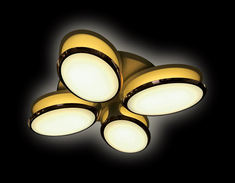 Накладная люстра Ambrella Light FG2024 WH 96W+40W D760