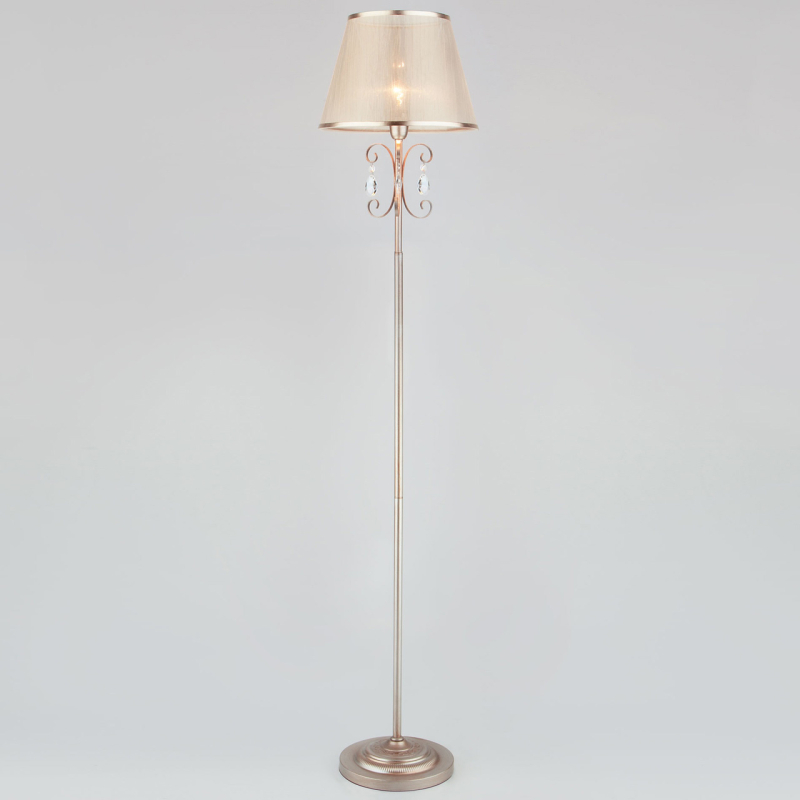 Торшер Eurosvet Liona 01052/1 серебро