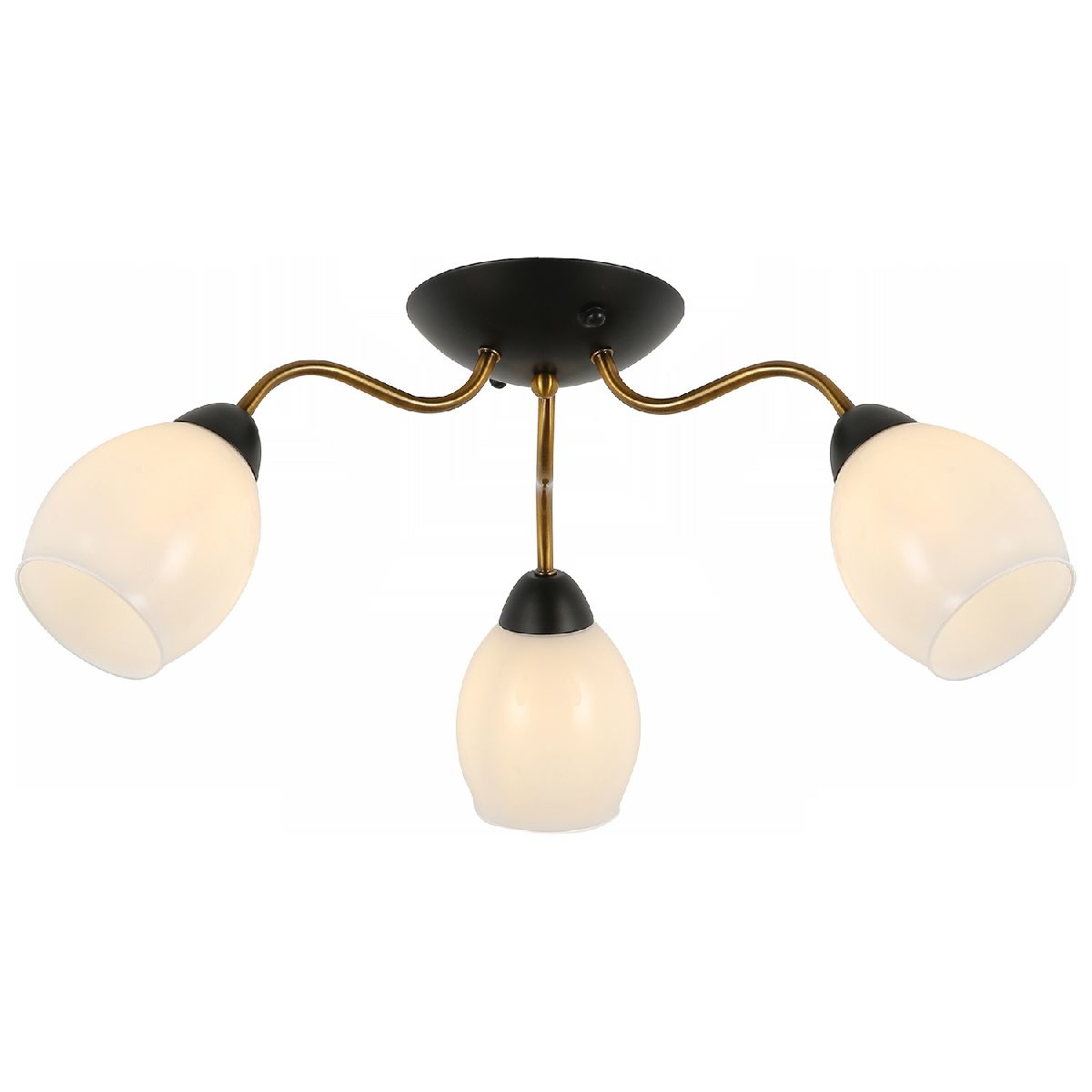 Потолочная люстра Illumico IL8193-3COU-79 BK GD