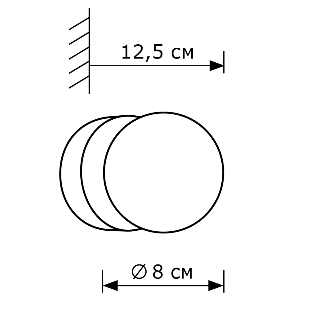 Настенно-потолочный светильник LightHall Vivari LH012104