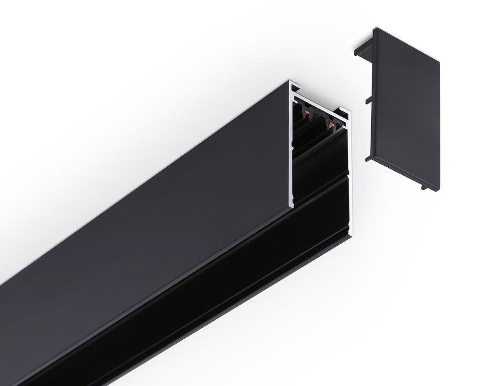 Шинопровод накладной AM Group AM541 1M BK SMART