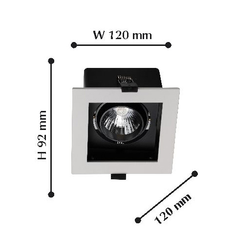 Встраиваемый светодиодный светильник Favourite Flashled 1988-1C