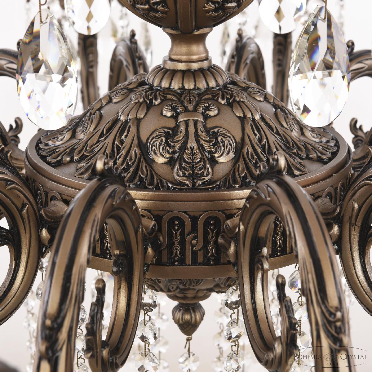 Подвесная люстра Bohemia Ivele Crystal AL79101/12+6/300/2D B SGB