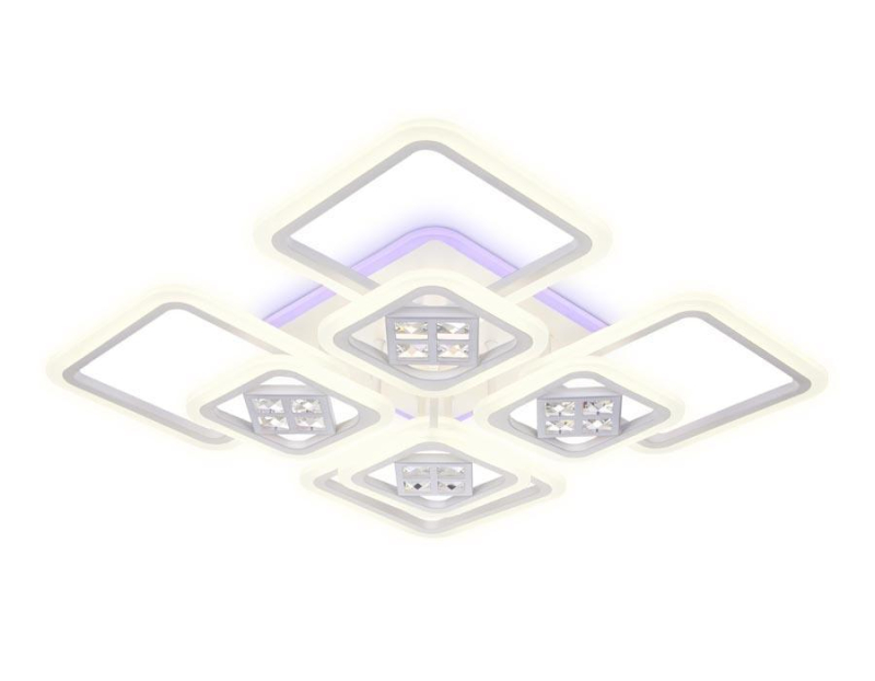 Потолочная светодиодная люстра Ambrella Light Acrylica Ice FA289