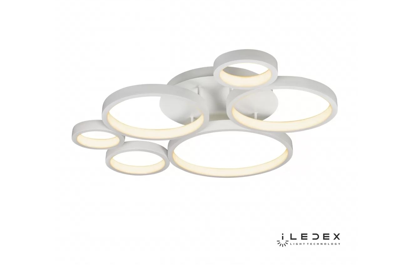 Потолочная люстра iLedex Ring Star 9004-6-X-T WH