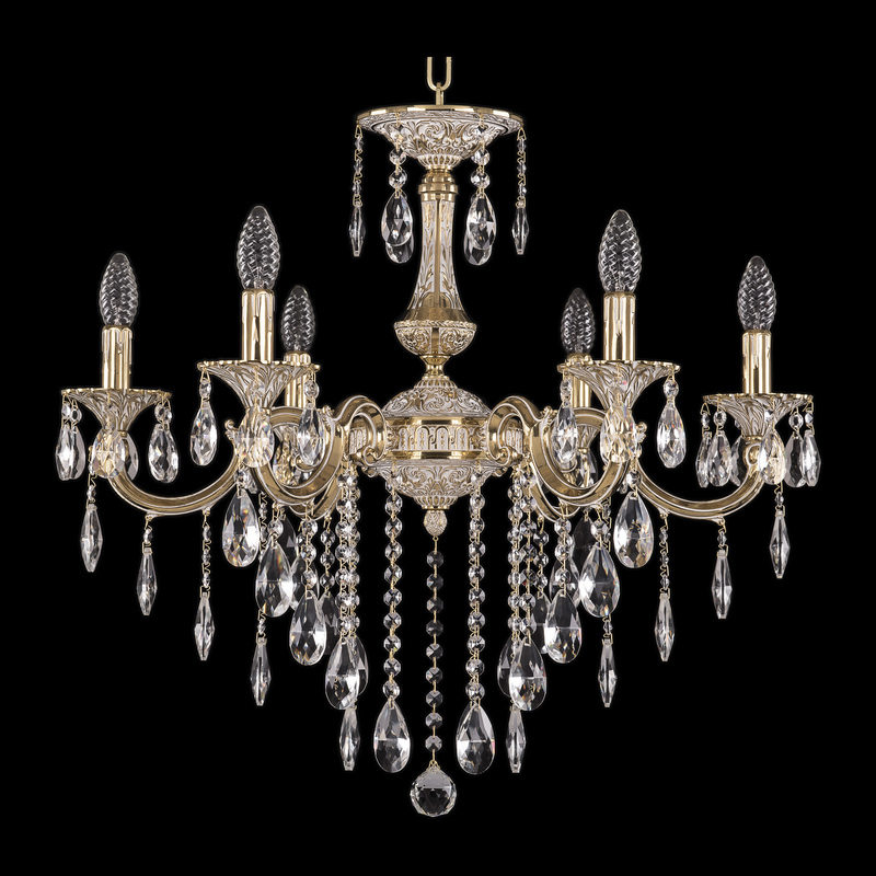 Подвесная люстра Bohemia Ivele Crystal Verona 72101/6/210 B GW