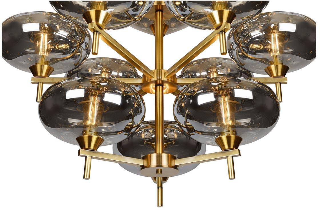 Подвесная люстра iLamp Rivoli 6607/12 GD