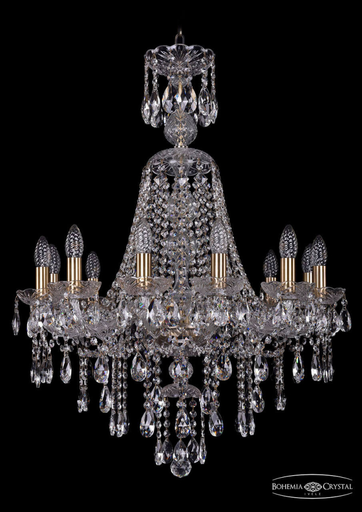 Подвесная люстра Bohemia Ivele 1415/12/220/XL-86/Pa