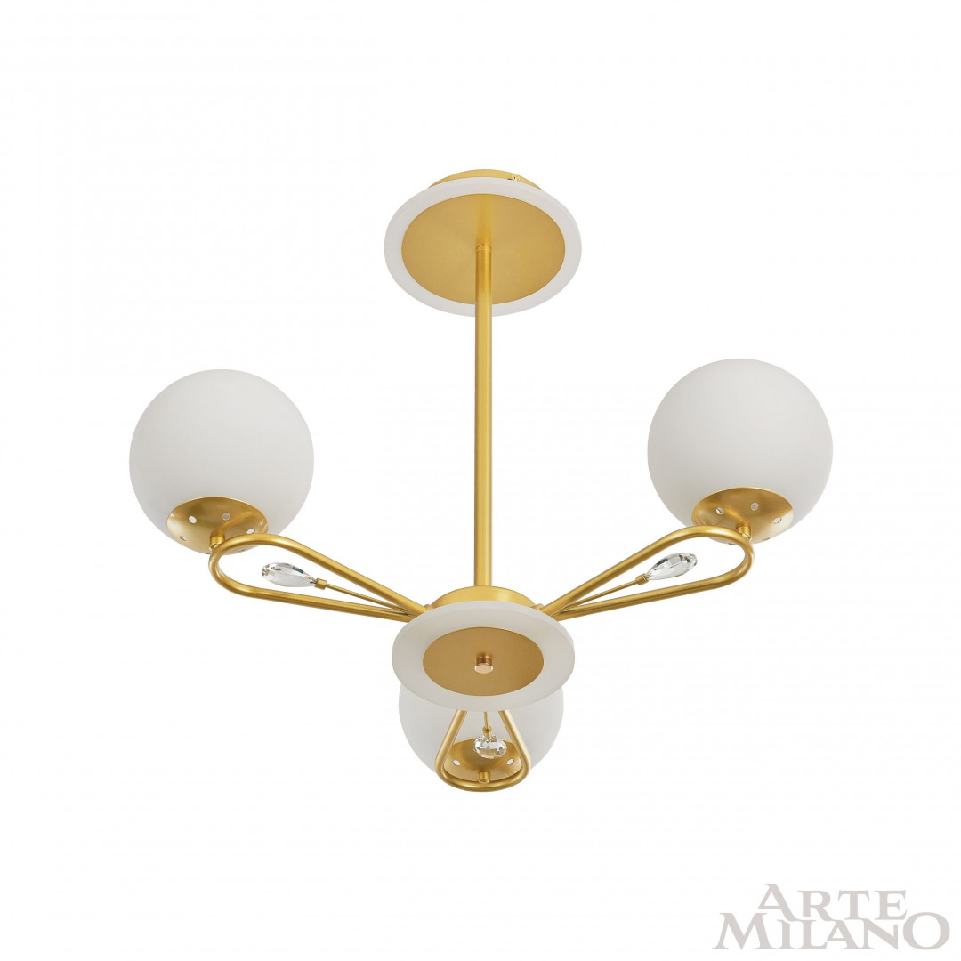 Люстра на штанге Arte Milano Neapolis 277138/3 GD