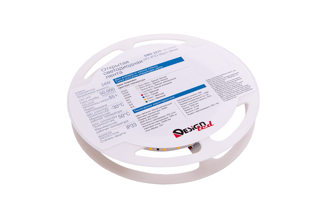 Светодиодная лента DesignLed DSG2252-24-WW-33 001493