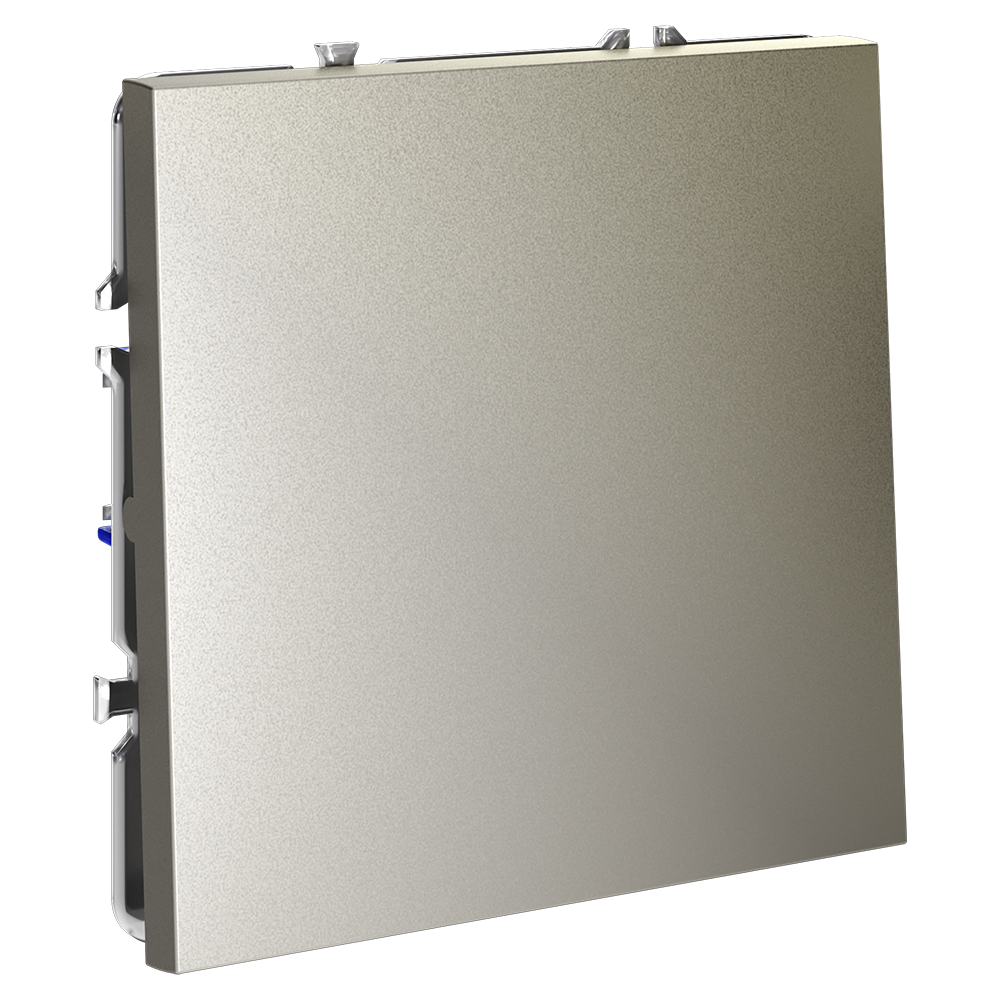 Проходной переключатель одноклавишный Voltum S70 VLS010304 (шелк)