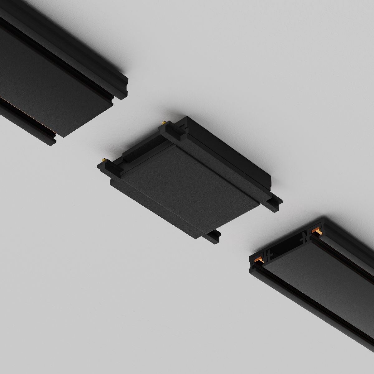 Коннектор питания прямой Maytoni Accessories for tracks Radity TRA084C-11B