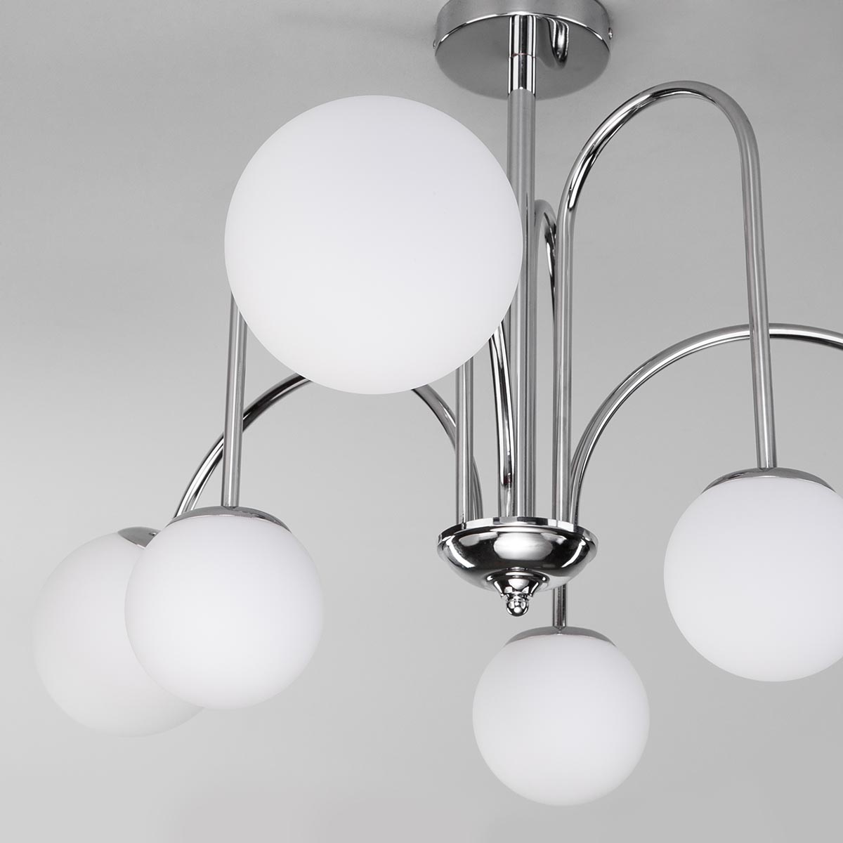 Потолочная люстра Eurosvet Alix 30177/6 хром Smart a055500