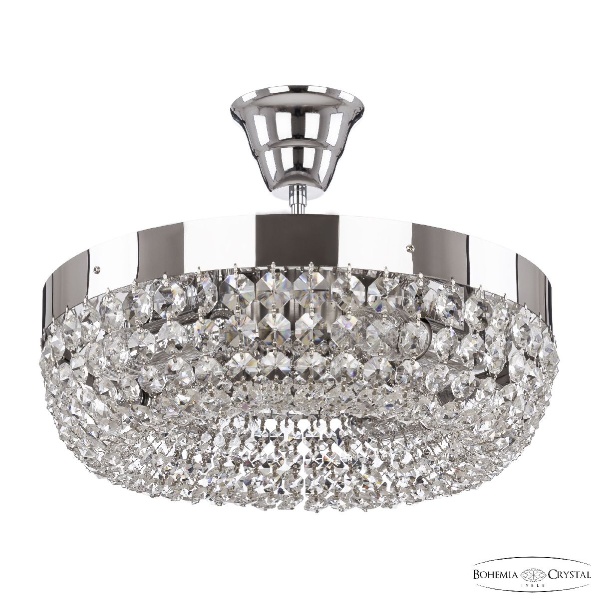 Потолочный светильник Bohemia Ivele Crystal 19031/35NZ Ni