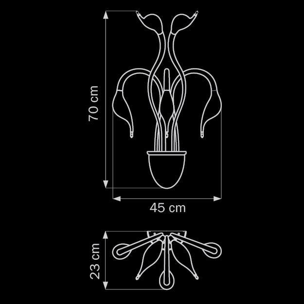 Бра под старину Lightstar Cigno Collo 751652
