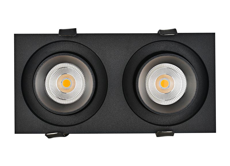 Встраиваемый светильник Donolux DL18621/02SQ Black Dim