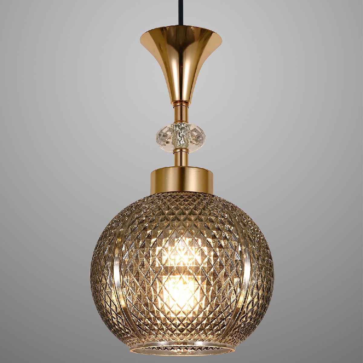 Подвесной светильник Reluce 02001-0.9-02 SMOKE