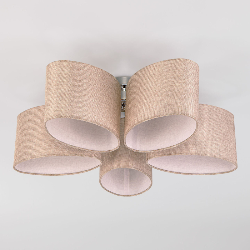 Потолочная люстра Eurosvet Elipse 60083/5 хром