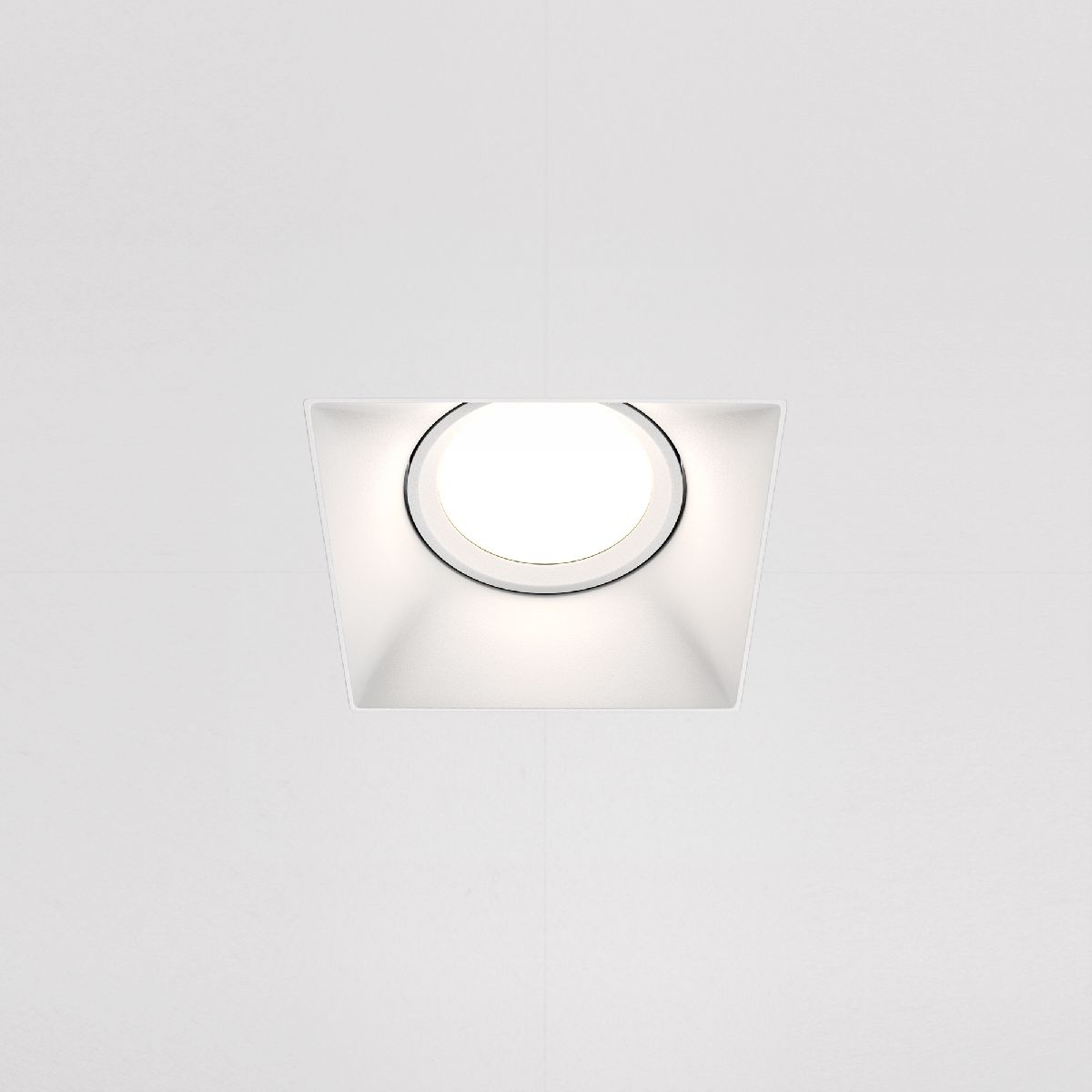 Встраиваемый светильник Maytoni Dot DL042-01-SQ-W