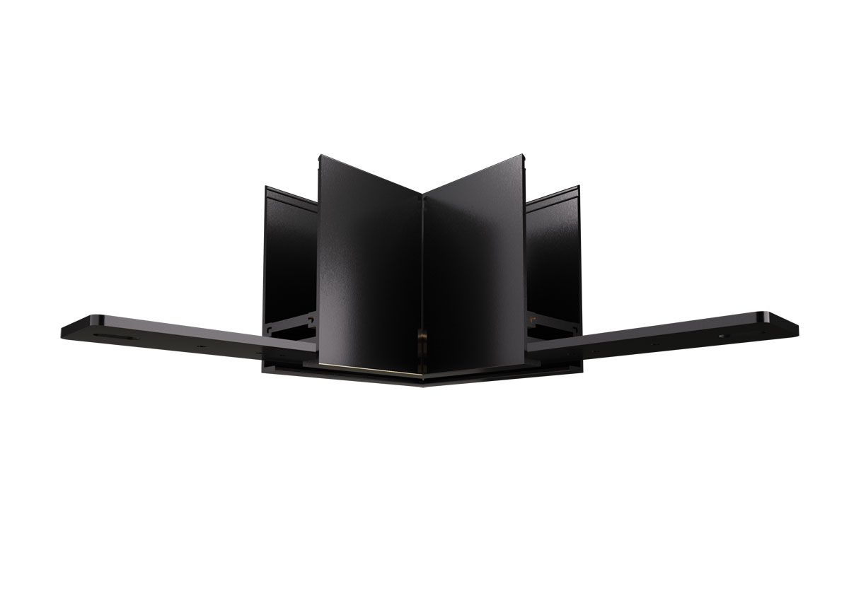 L-образный соединитель для магнитного шинопровода Donolux Magic Track L corner DLMB Sp