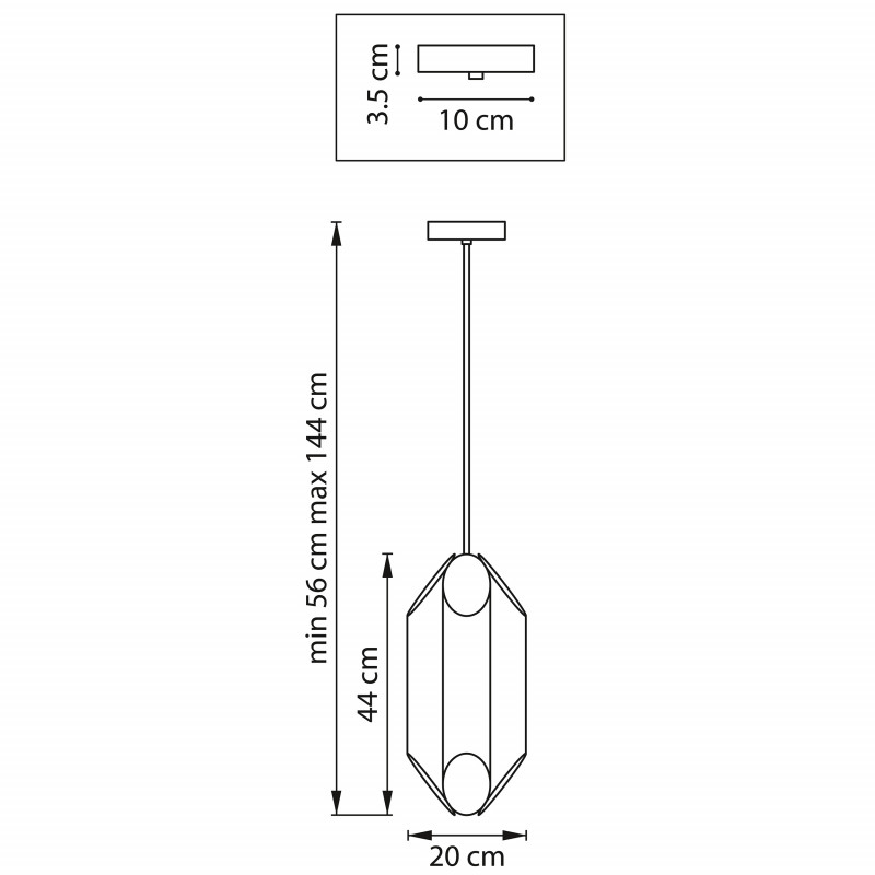 Люстра на штанге Lightstar Siena 720087