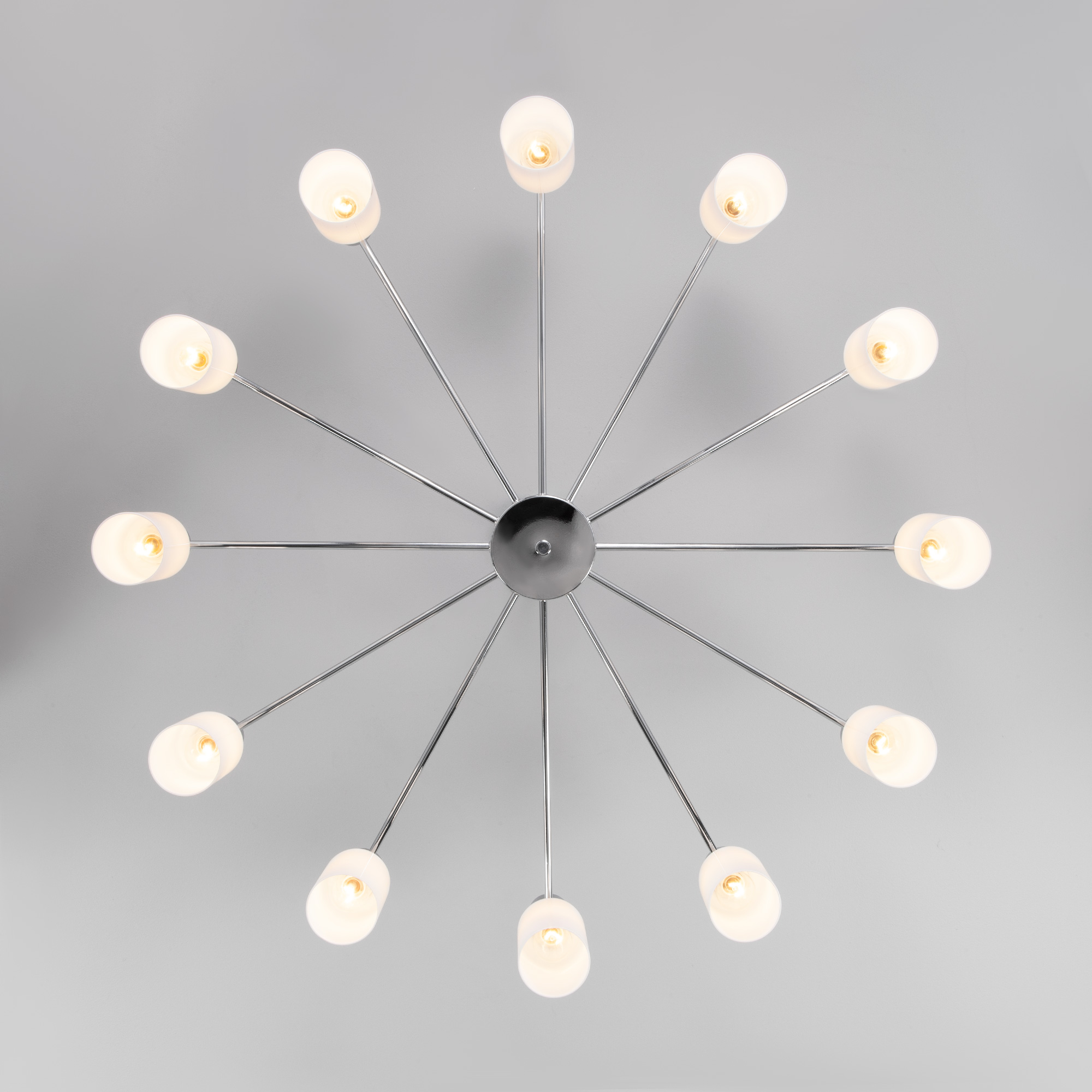 Люстра на штанге Eurosvet Vegga 70160/12 хром