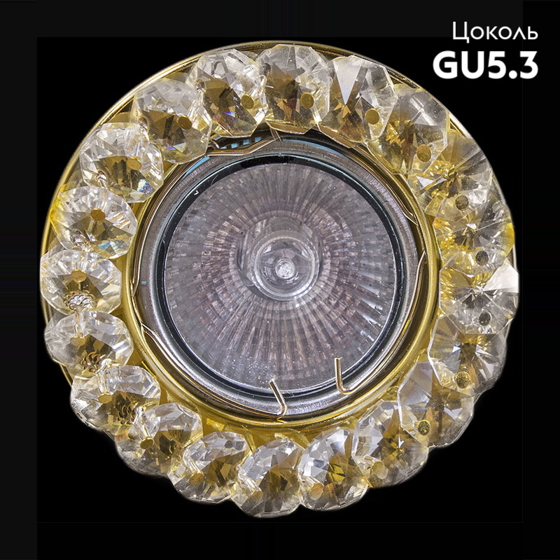 Встраиваемый светильник Reluce 01714-9.0-001MN MR16 GD/CL