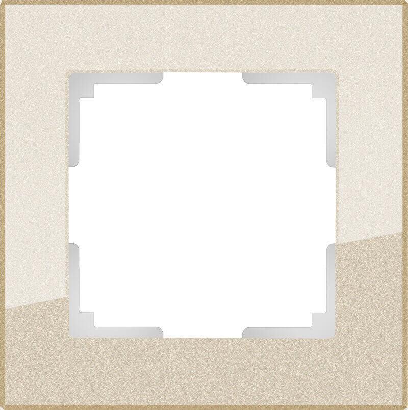 Рамка Werkel Favorit на 1 пост шампань WL01-Frame-01 4690389122941
