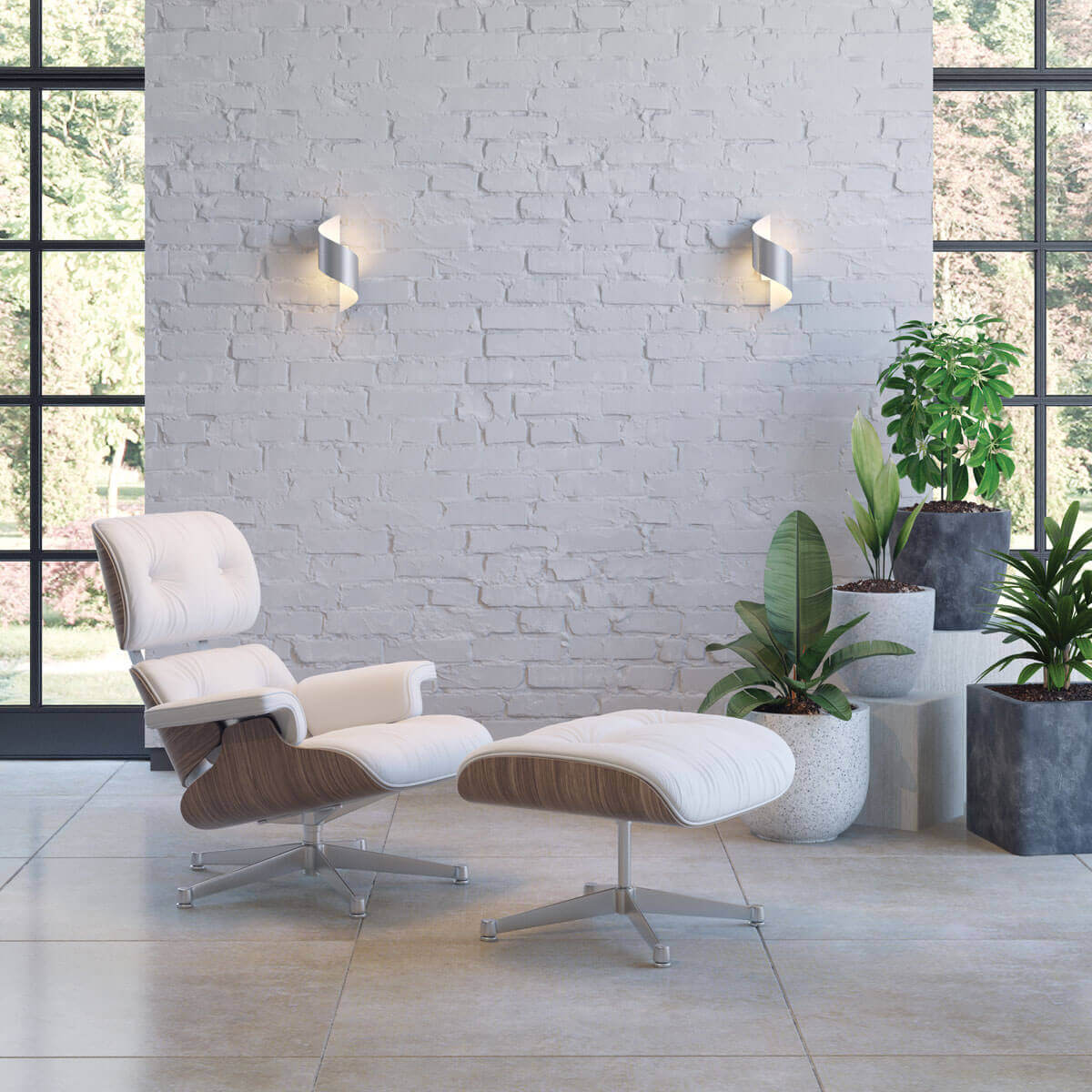 Настенный светодиодный светильник Odeon Light Boccolo 3800/5WL