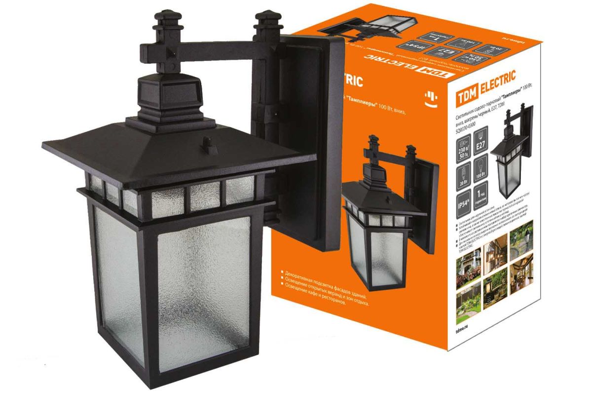 Уличный настенный светильник TDM Electric Тамплиеры SQ0330-0300