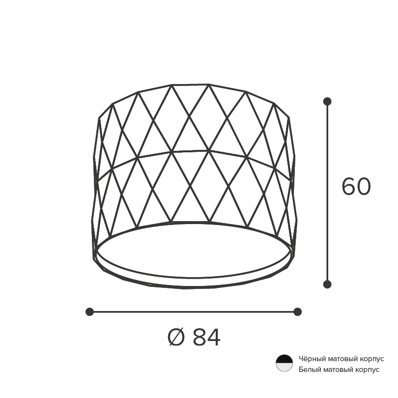 Накладной светильник Wolta Stella WSL-GX53/03BL