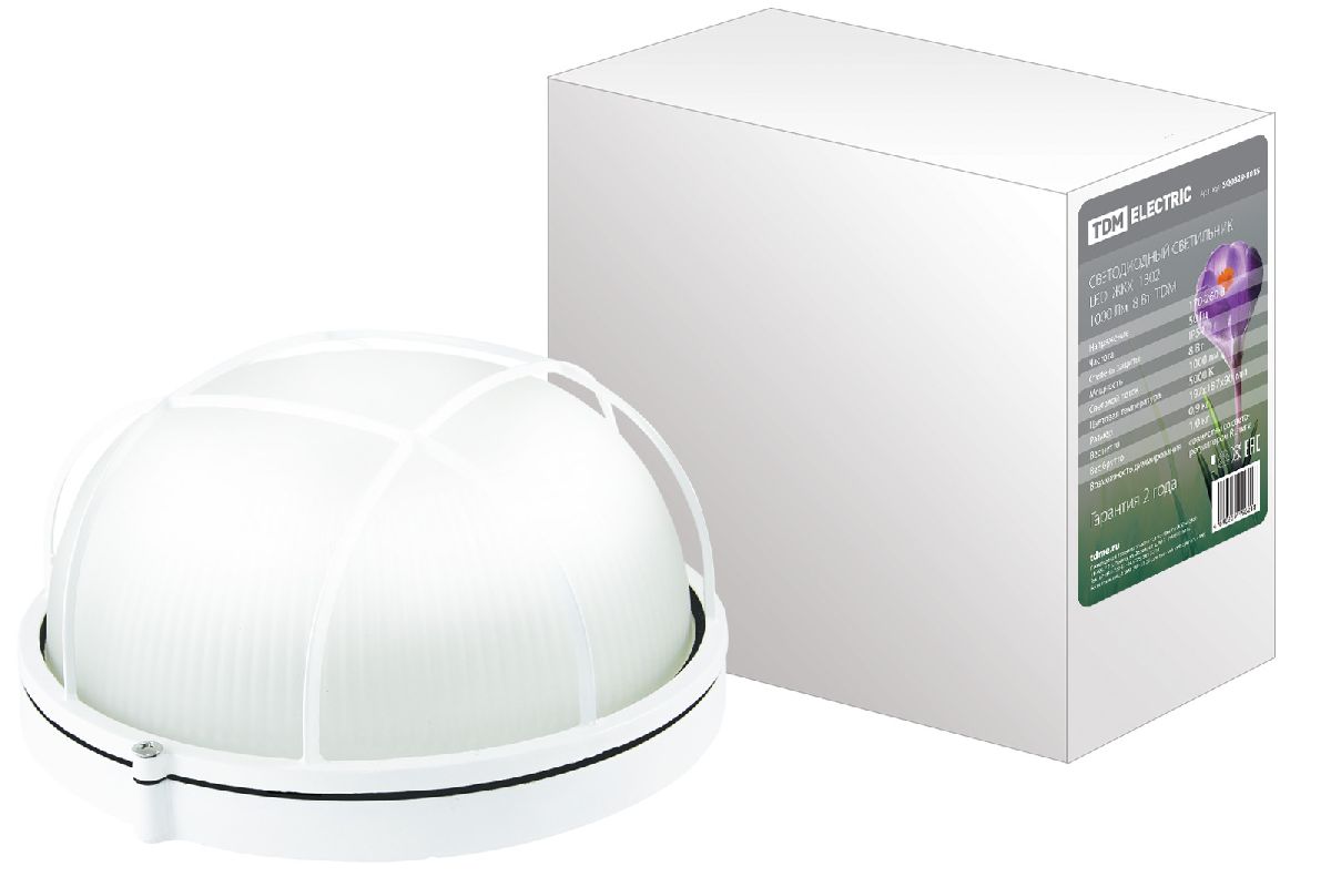 Настенно-потолочный светодиодный светильник TDM Electric LED ЖКХ 1302 SQ0329-0035