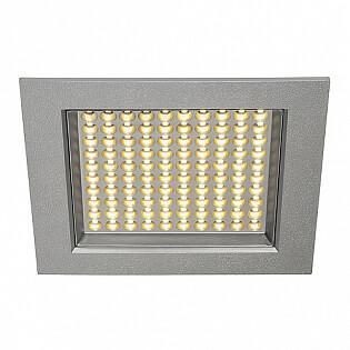 Встраиваемый светильник SLV Ledpanel 3000К серебристый 162484