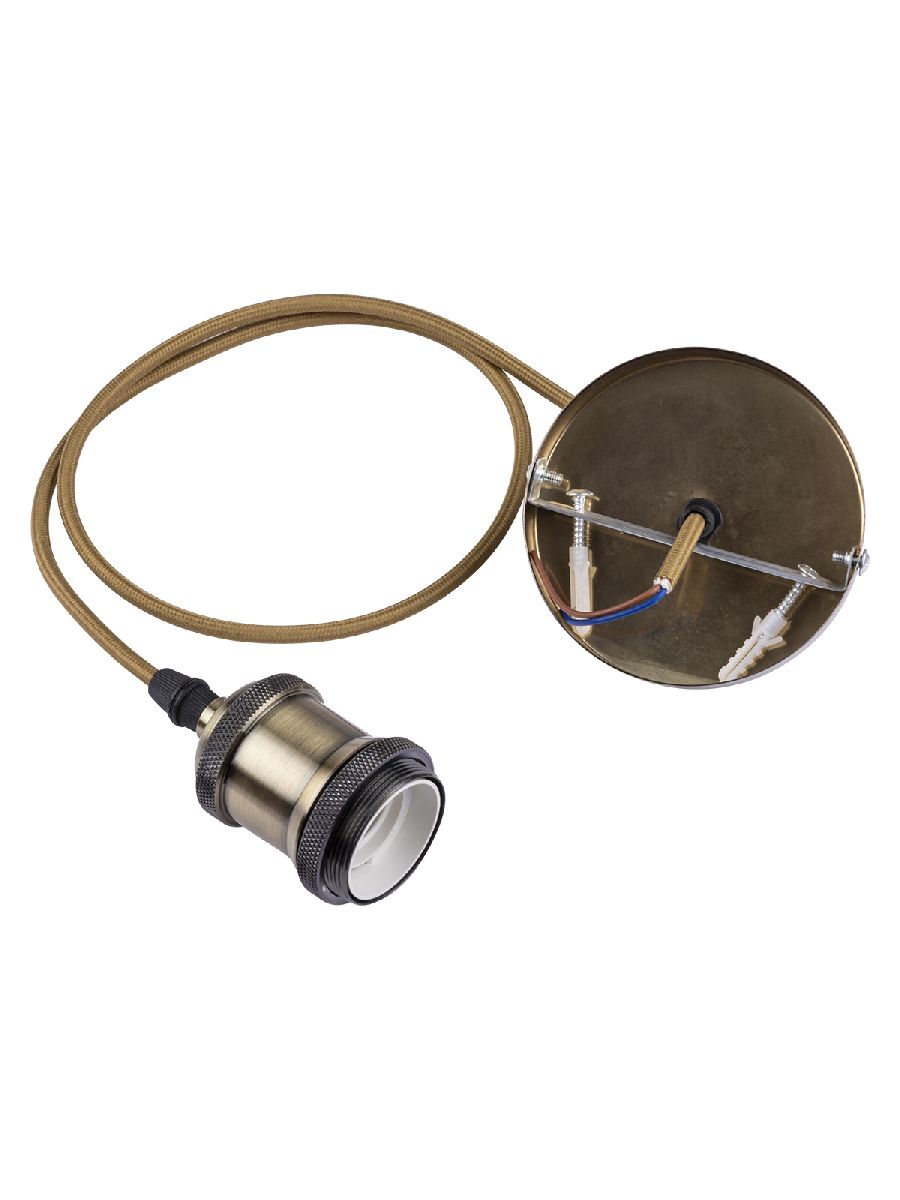 Патрон с кабелем TDM Electric Лофт SQ0335-0074