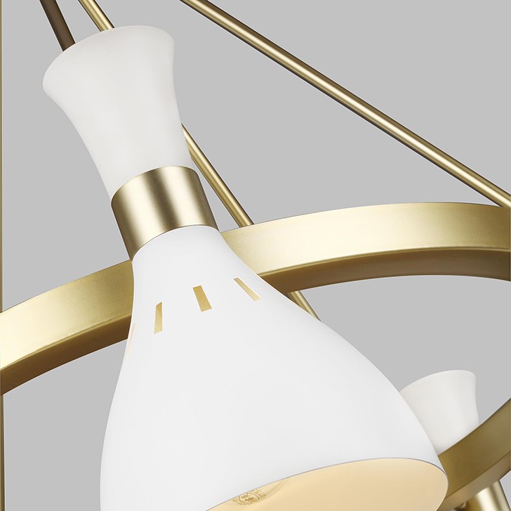 Люстра на штанге Feiss Joan FE-JOAN5-MW