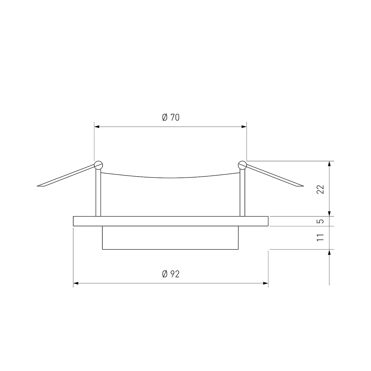 Встраиваемый светильник Elektrostandard 113 MR16 золото/белый 4690389169007
