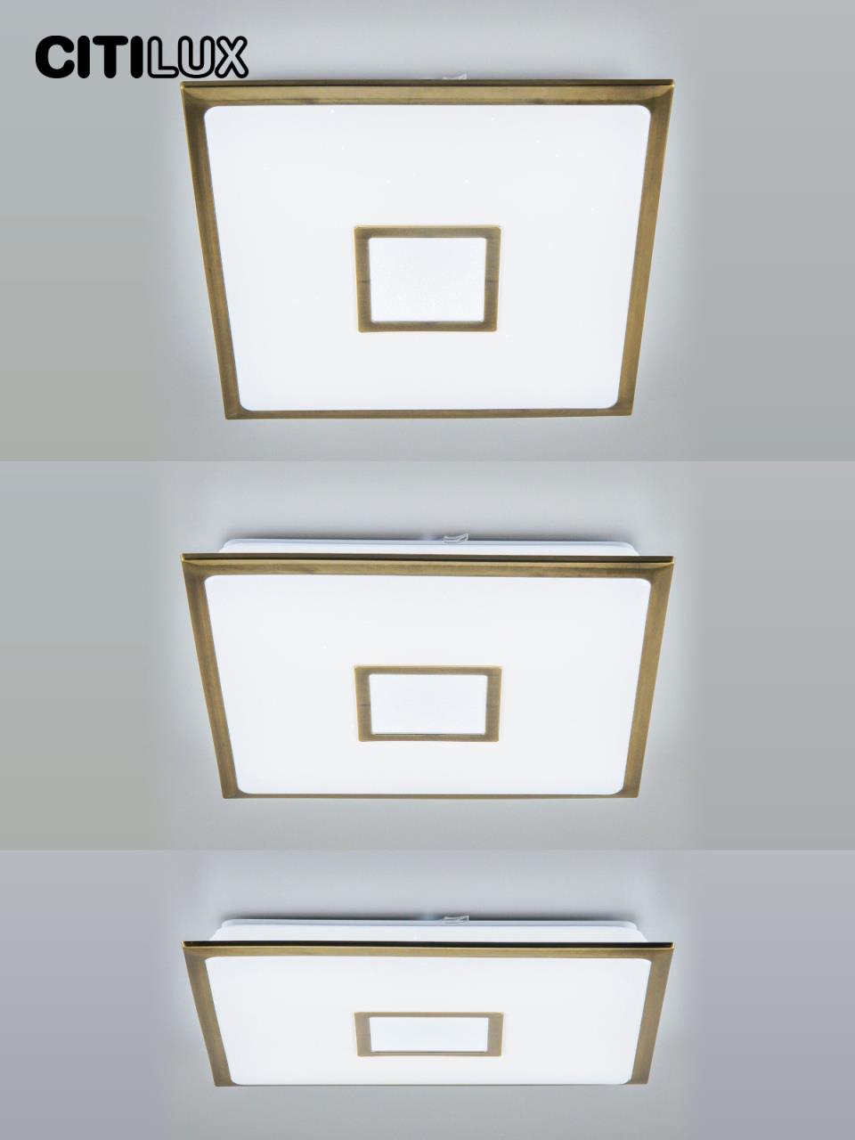 Потолочная светодиодная люстра Citilux Старлайт Смарт CL703AK53G в Москве