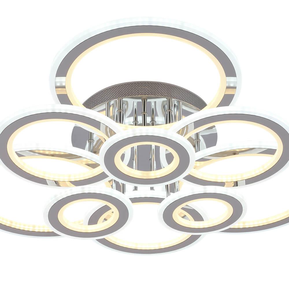 Потолочная светодиодная люстра Seven Fires Эвейк SF7010/9C-CR