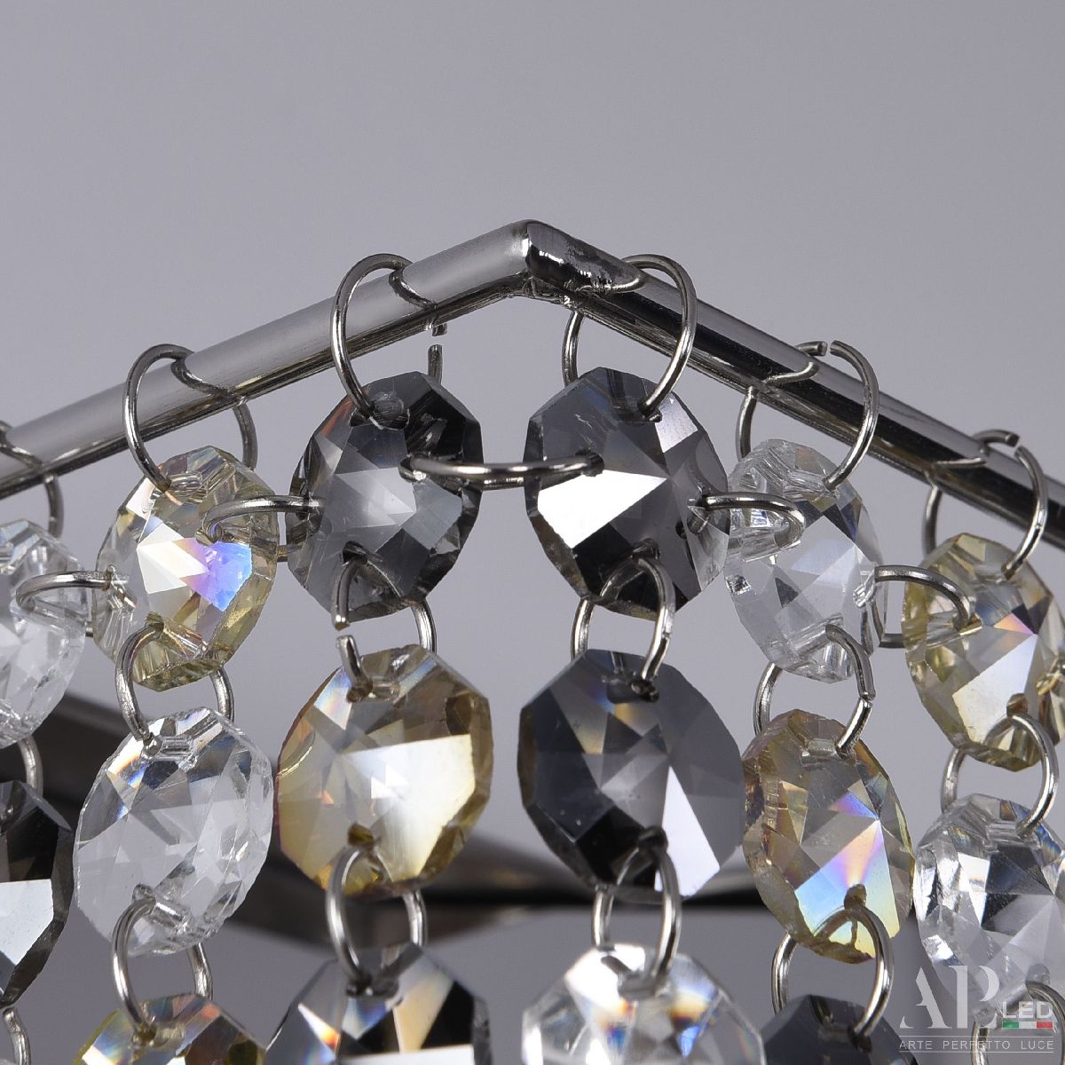 Настенный светодиодный светильник Arte Perfetto Luce Rimini S500.B1.25-75.B.4000.Clear.801.731