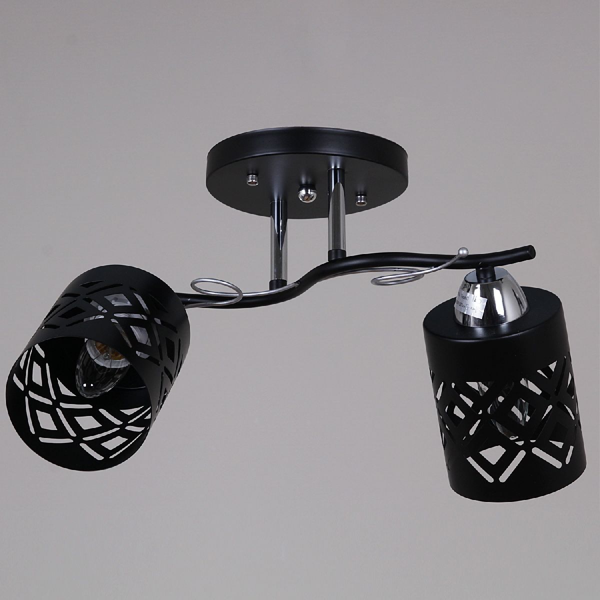 Потолочный светильник Reluce 08267-0.3-02 BK+CR