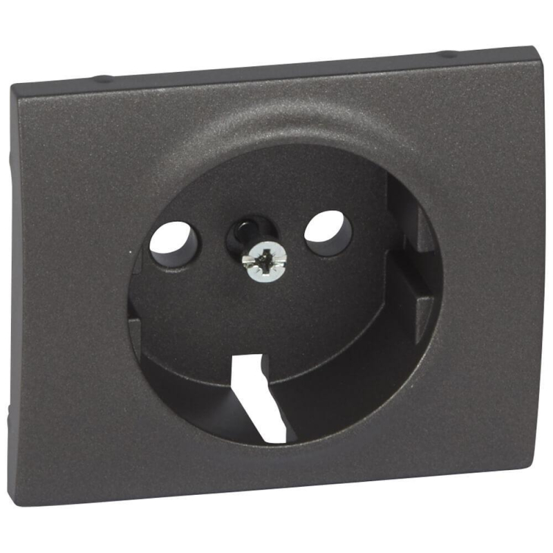 Лицевая панель Legrand Galea Life розетки 2К+З темная бронза 771220